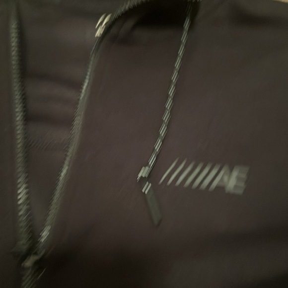 American Eagle Jacket Mens Large Black Full Zip Hoodie Jacket - Picture 2 of 7